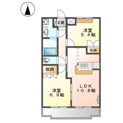 ストークコーポ大津茂の物件間取画像